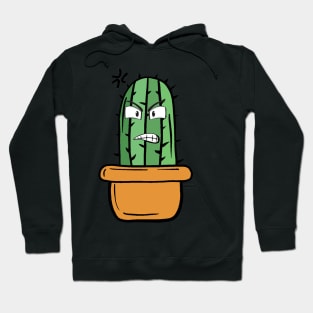 Angry cactus Hoodie